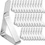 Paquete de 32 clips de mantel de acero inoxidable para mesas al aire libre