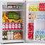 Refrigerador compacto 127L con congelador y puerta reversible
