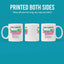 Taza de cerámica periodic table amantes de la ciencia