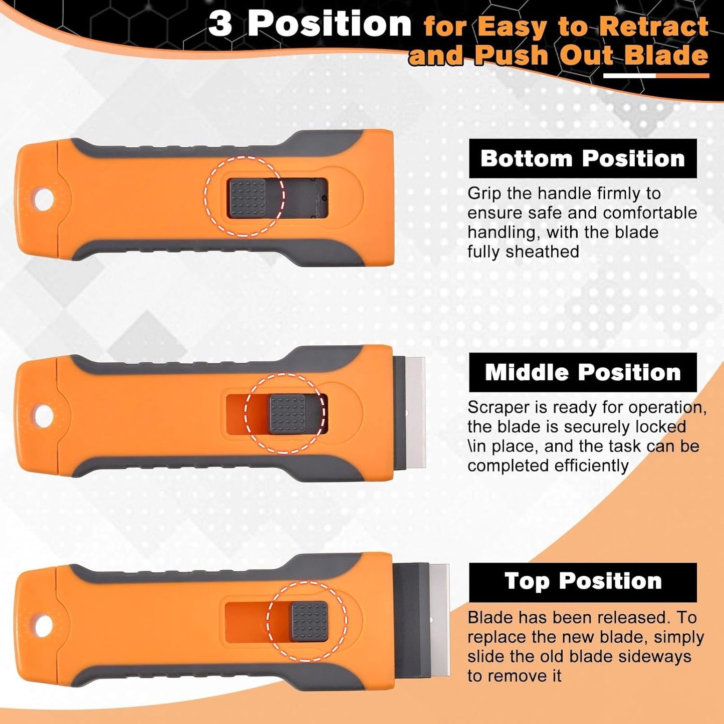 Set limpiador retráctil 40 cuchillas ergonómico ventanas suelos