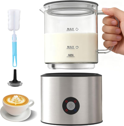 Espumador leche eléctrico 4en1 apto lavavajillas 16.9oz