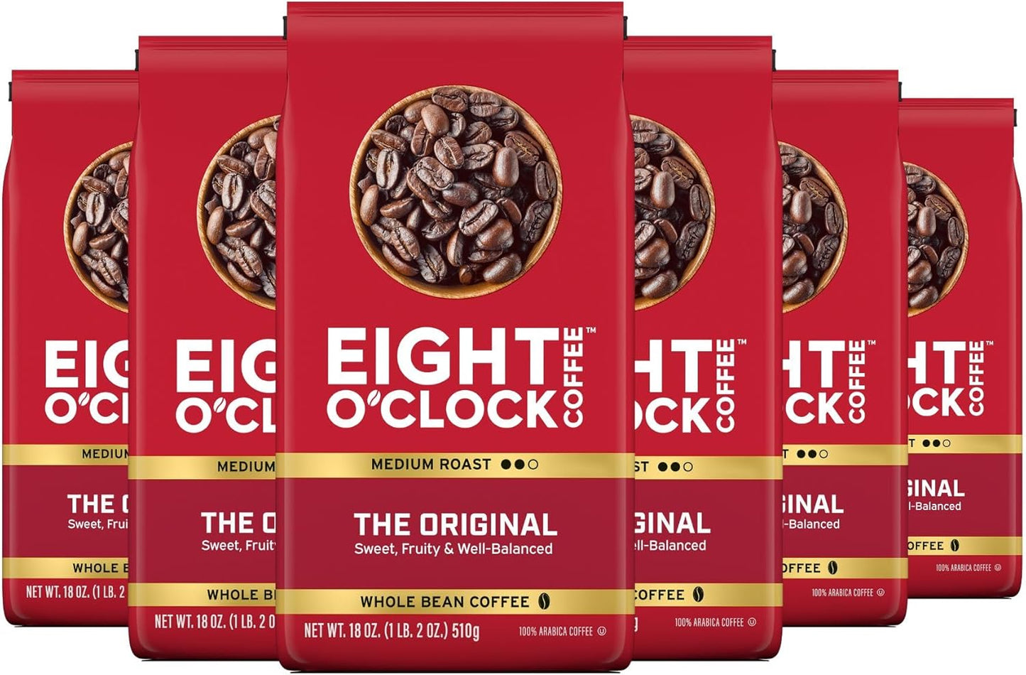 Café whole bean mediano tostado 18oz set 6 certificado kosher
