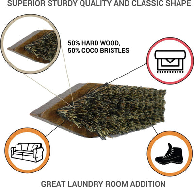 Cepillo limpieza manchas alfombra sofá ropa zapatos