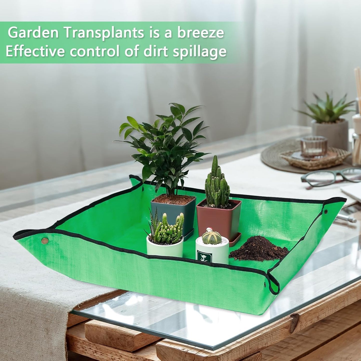 Tapete trasplante impermeable para orquídeas 26.8x26.8