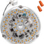 Kit luz LED redonda 4pulg 18W 3CCT 120V para ventilador