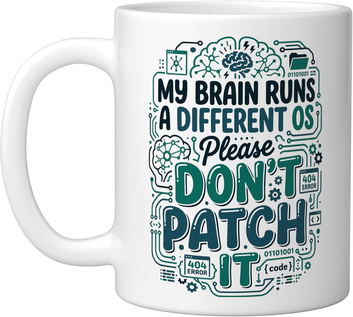 Taza Cerámica Aceptación del Autismo Blanco