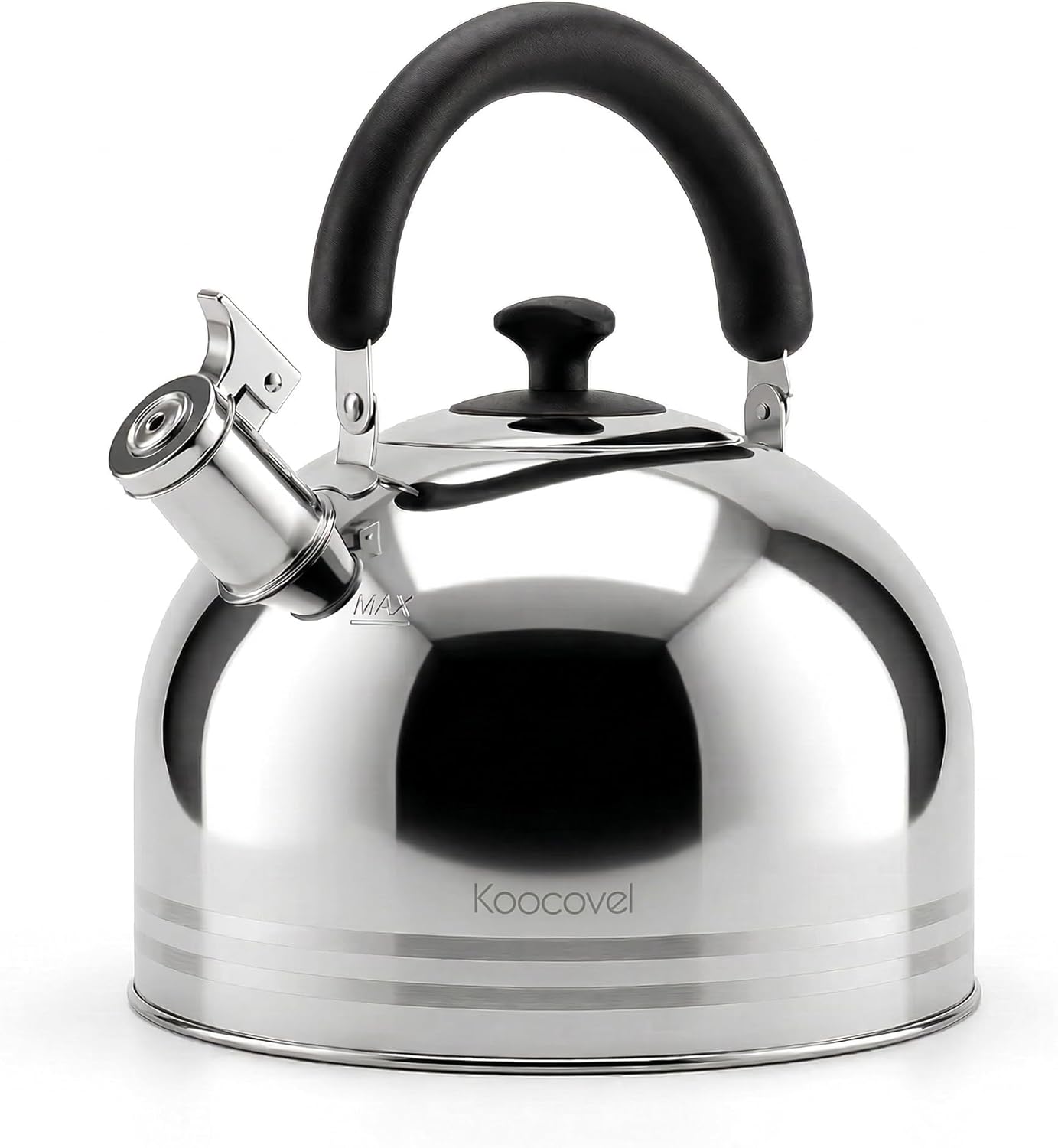 Tetera Silbante Acero Inox 304 6L para Cocina Campamento