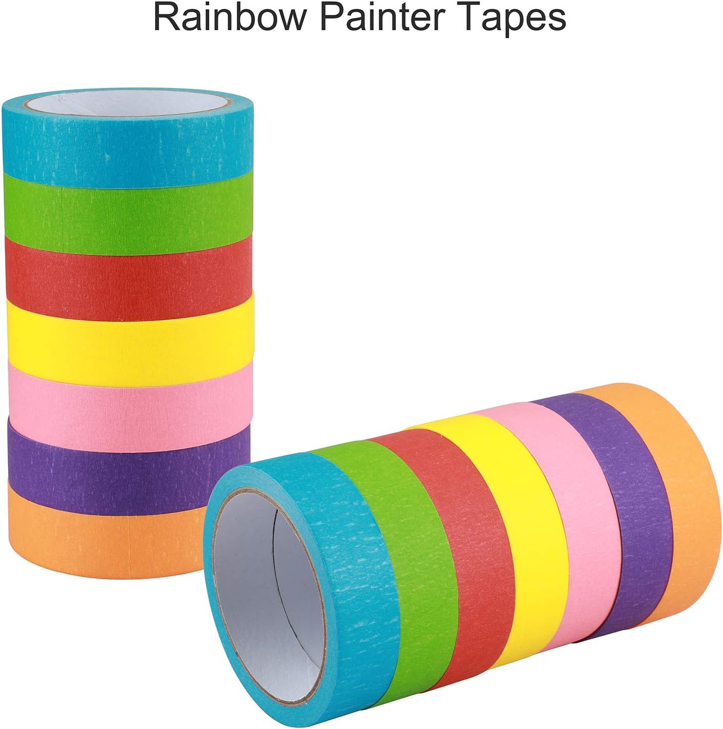 Cinta adhesiva texturizada para pintores 20yd x1pulg 7rollos