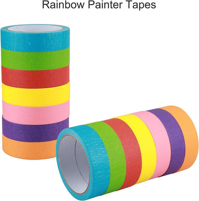 Cinta adhesiva texturizada para pintores 20yd x1pulg 7rollos