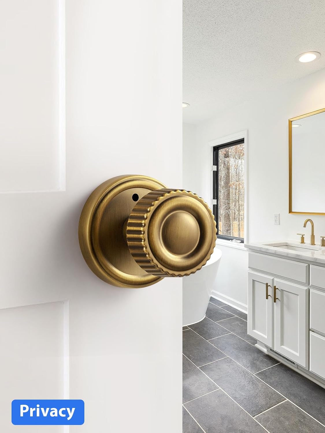 Pomo puerta latón vintage perilla baño dormitorio pack 1