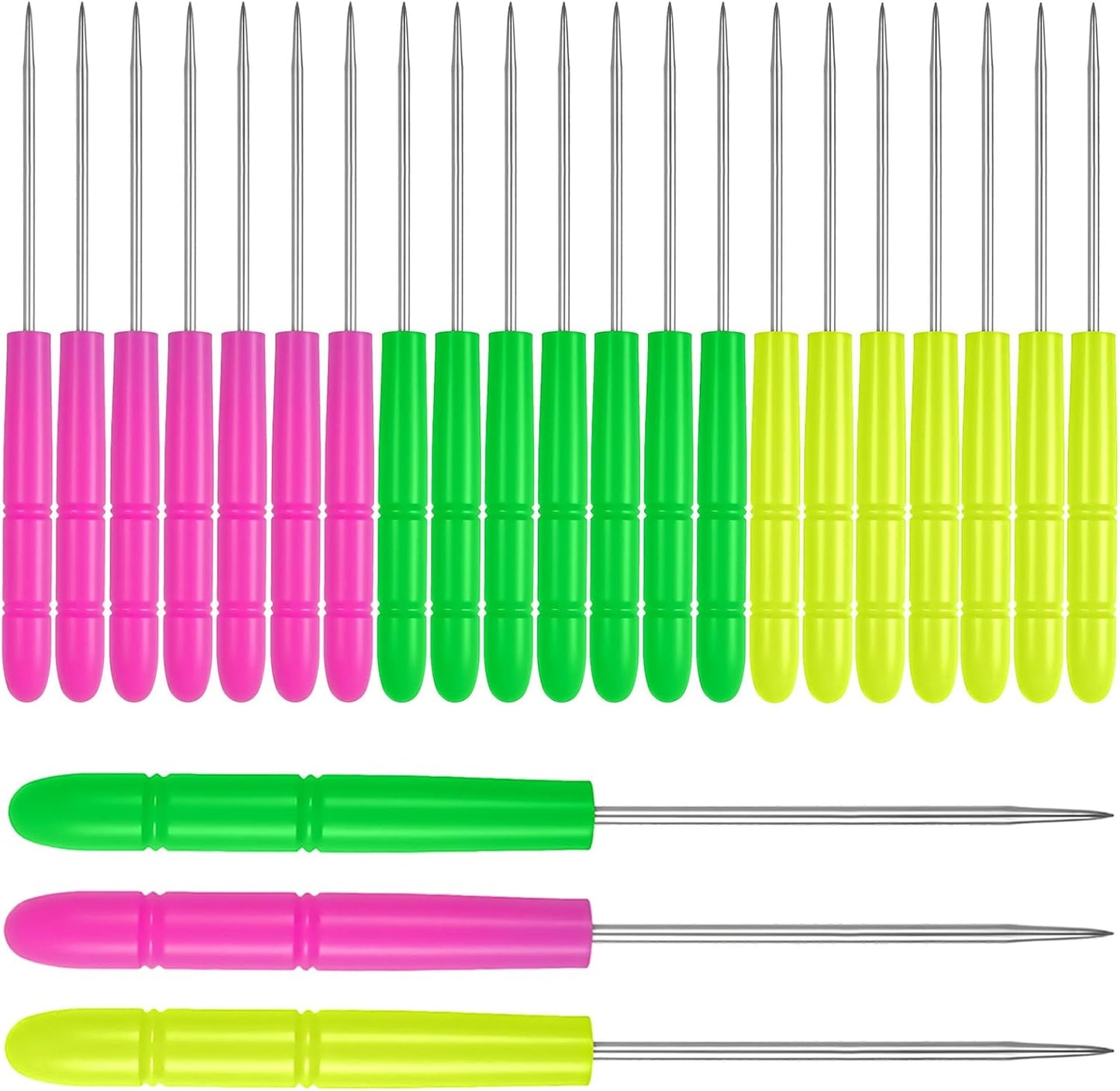 Pincel para decorar galletas de acero inoxidable 20 piezas