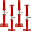 Gatos piso ajustables 17-32pulg soporte resistente 11023lb