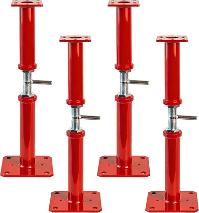 Gatos piso ajustables 17-32pulg soporte resistente 11023lb