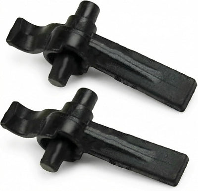 2 Clips fijación tubo soplador comp DCBL720 770 790 negro