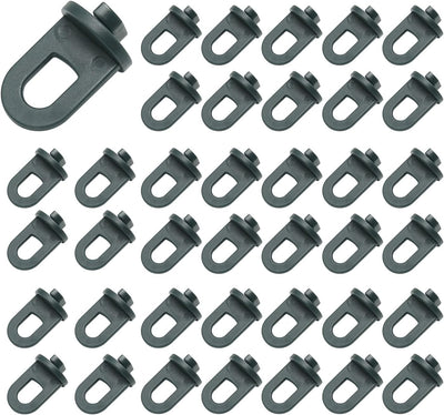 50 Ganchos Invernadero para Plantas y Clips
