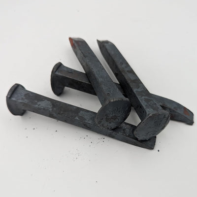 2 Picos Ferrocarril Acero Alto Carbono 5/16x6 Negros