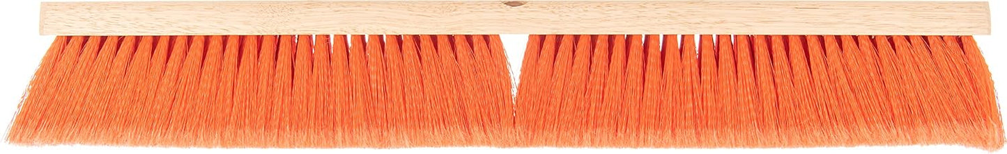 Barrido piso cerdas 24pulg borde 3pulg naranja