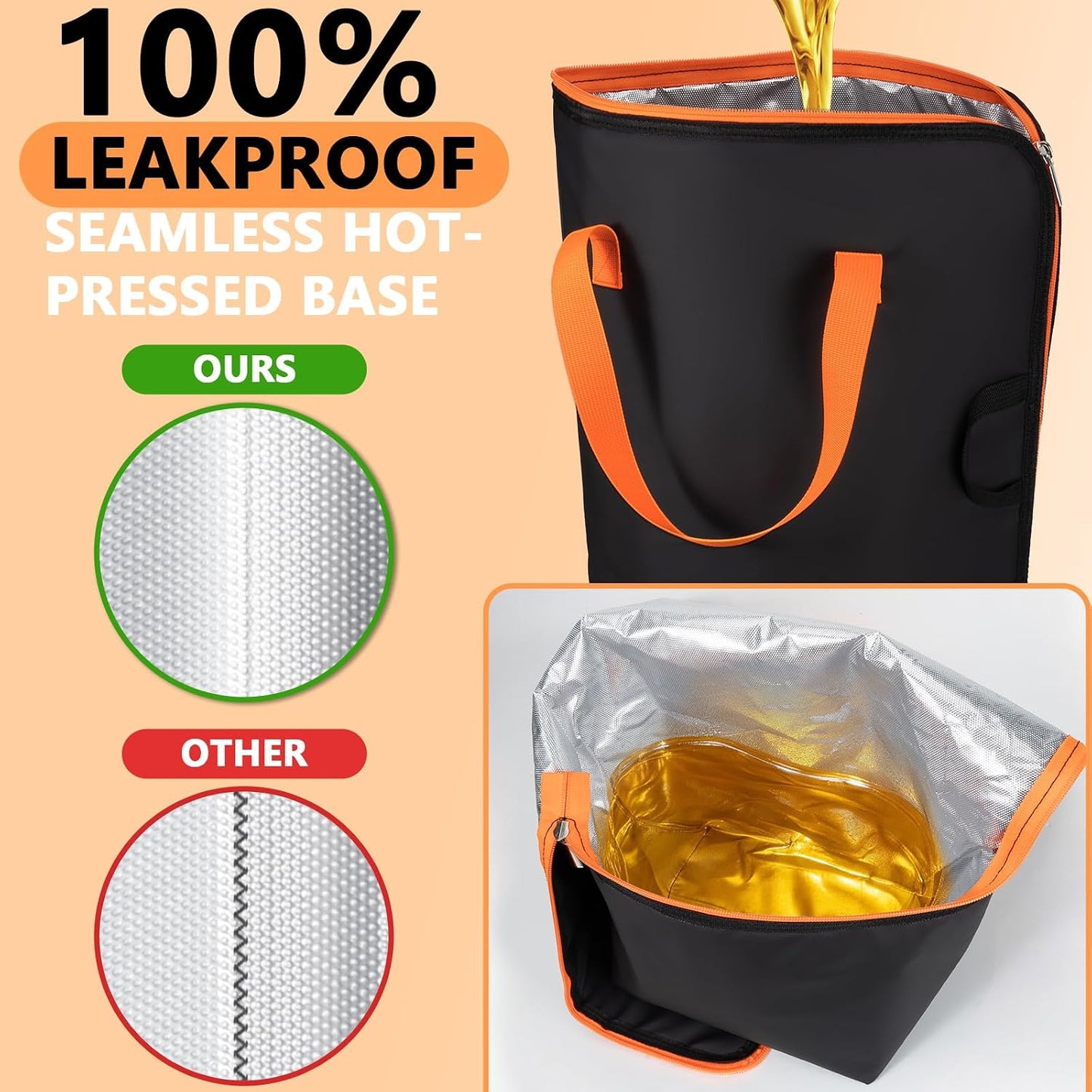 Manta barbacoa 21pulg soporte carne resistente fugas
