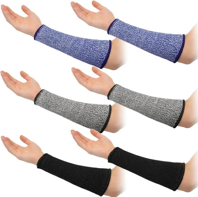 3 Pzas Protectores Brazo Nivel 5 7.9pulg Negro Azul