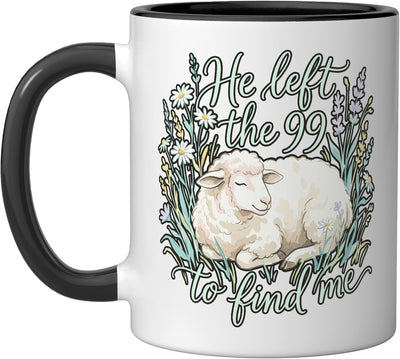 Taza Cerámica Negro/Blanco
