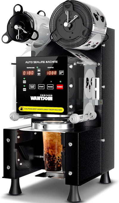 Máquina selladora tazas automática 90x3.740pulg con película