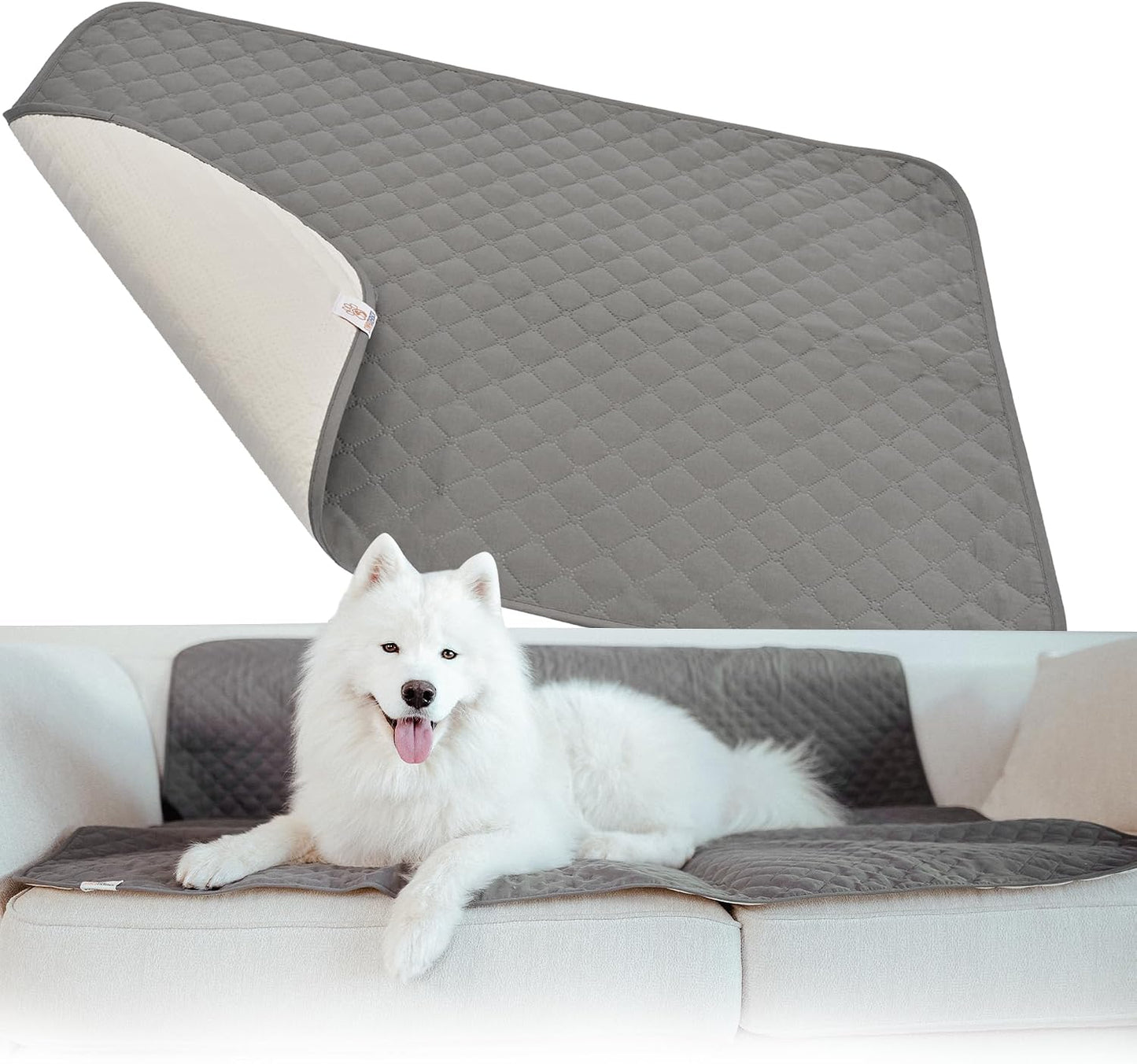 Manta impermeable para perro sofá cama auto antideslizante lavable