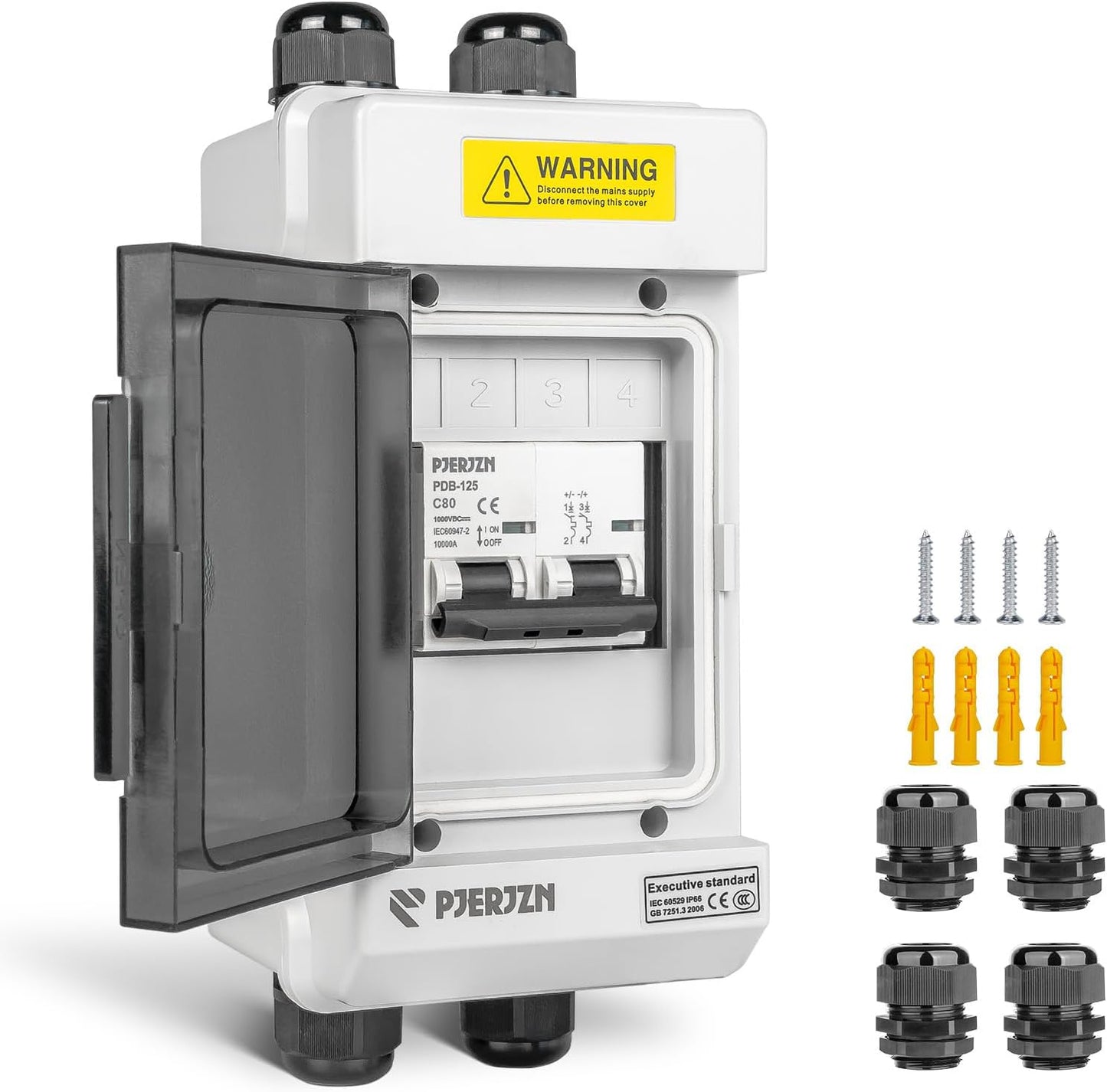 Interruptor paneles solares 80A 1000VDC IP66