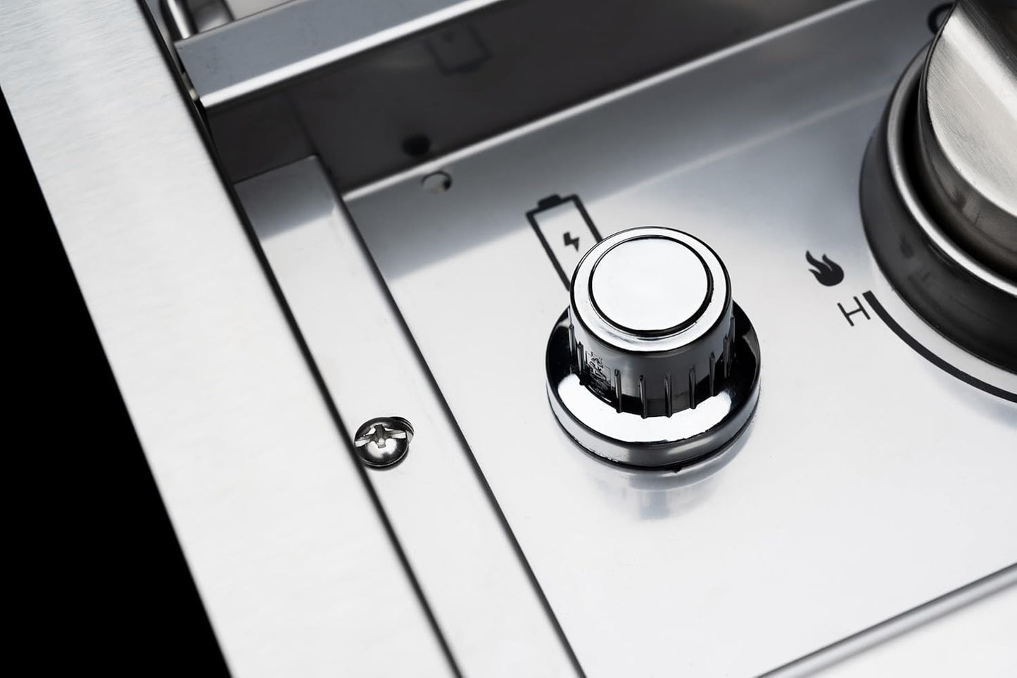 Quemador lateral acero inox 12000BTU parrilla propano