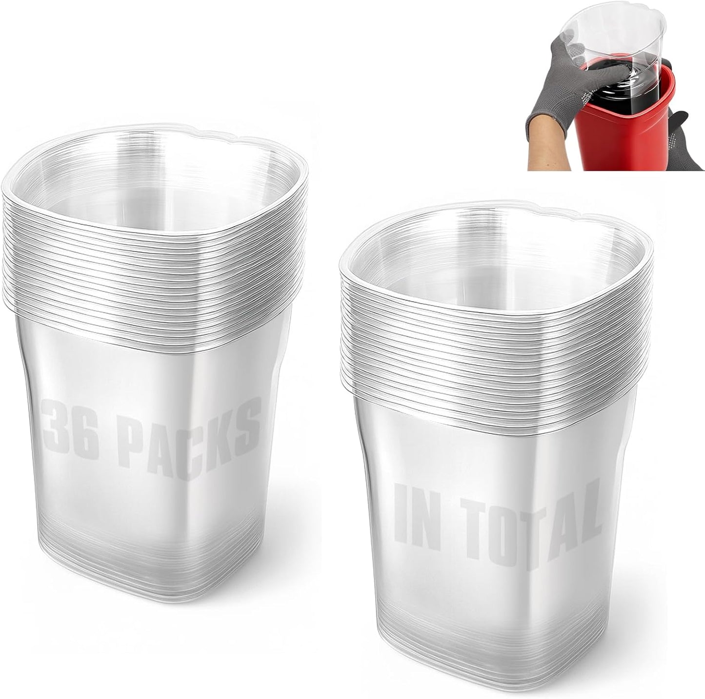 36 Forros Cubo Pintura Capacidad 1qt