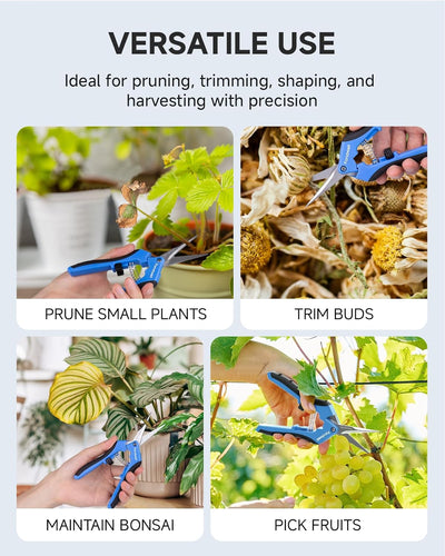 Tijeras jardín 6.5pulg podar plantas bonsái
