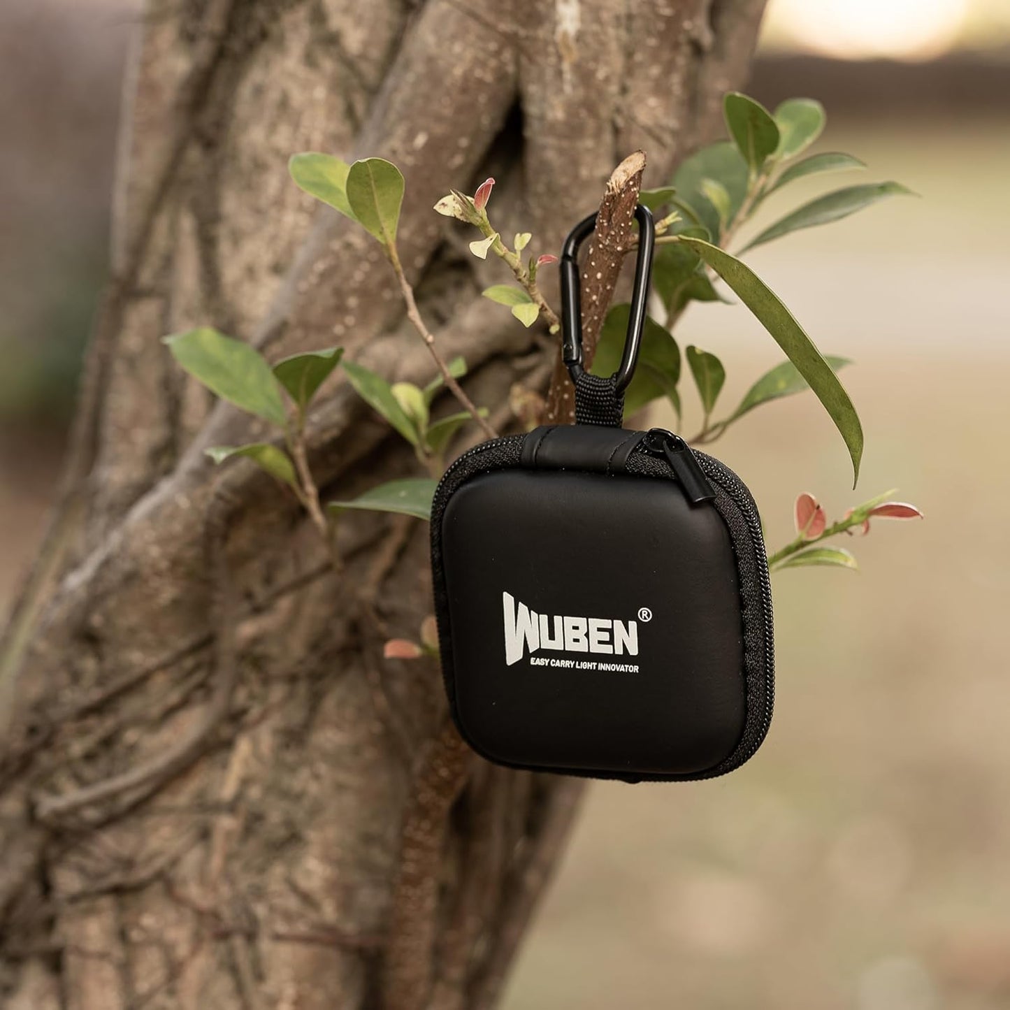 Funda linterna G5 mini bolsa EDC portátil con clip mosquetón