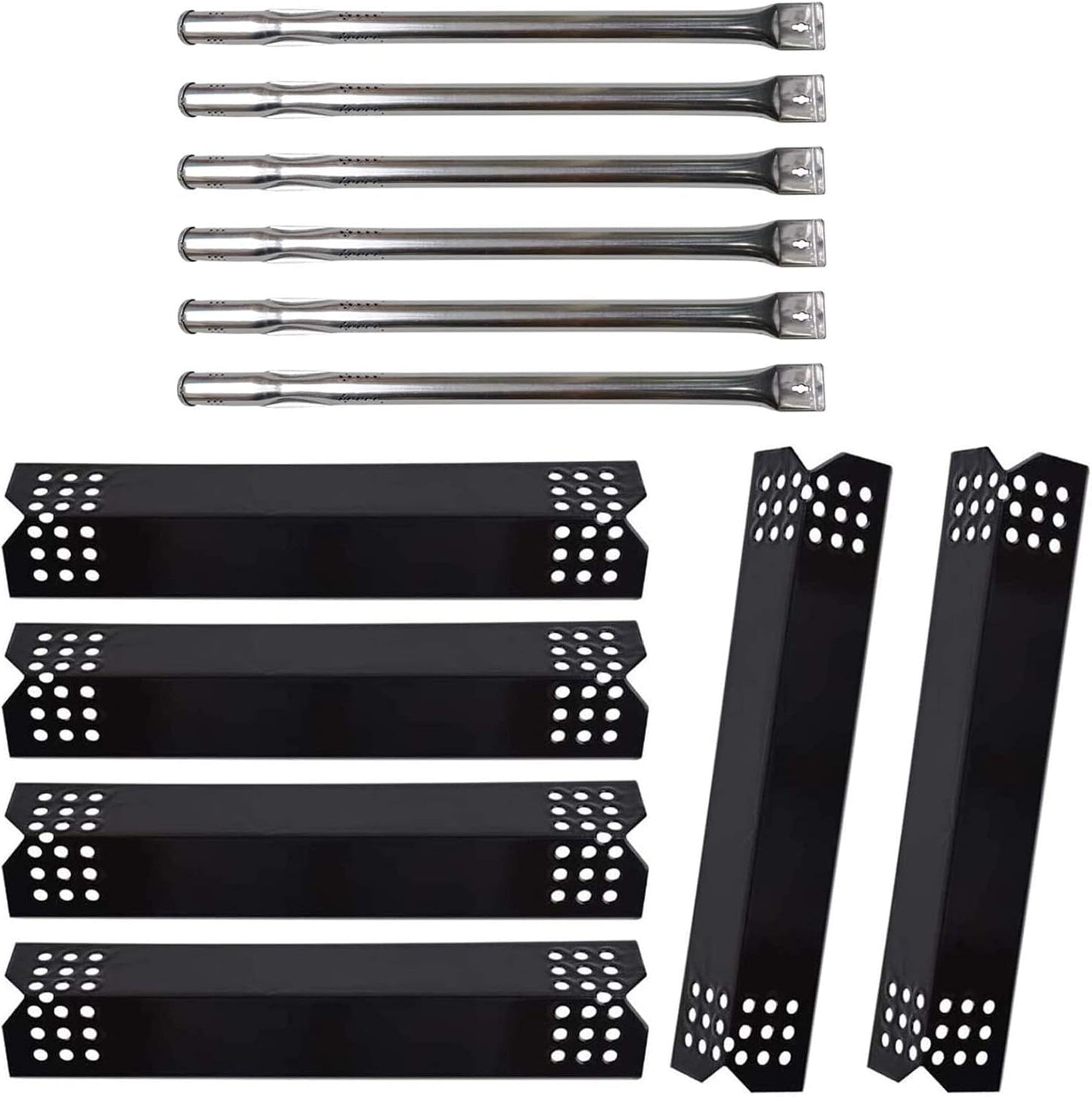 Repuesto quemador acero inox set 6