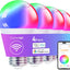 Bombilla Inteligente A19 RGB 800lm Compatible Apple Alexa
