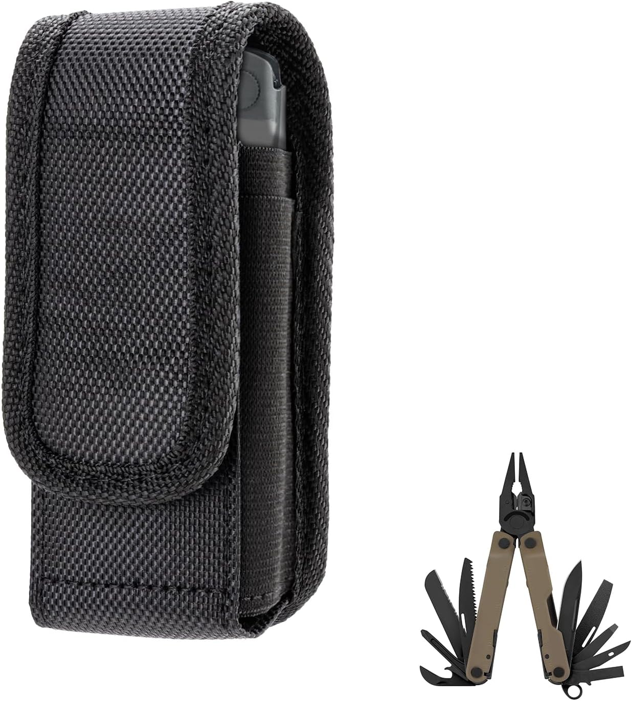 Clip bolsillo funda multiherramienta Leatherman Rebar con cinturón