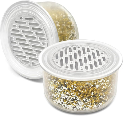 2 Filtros Cabezal Ducha Bañera Bebé Comp Agua Dura