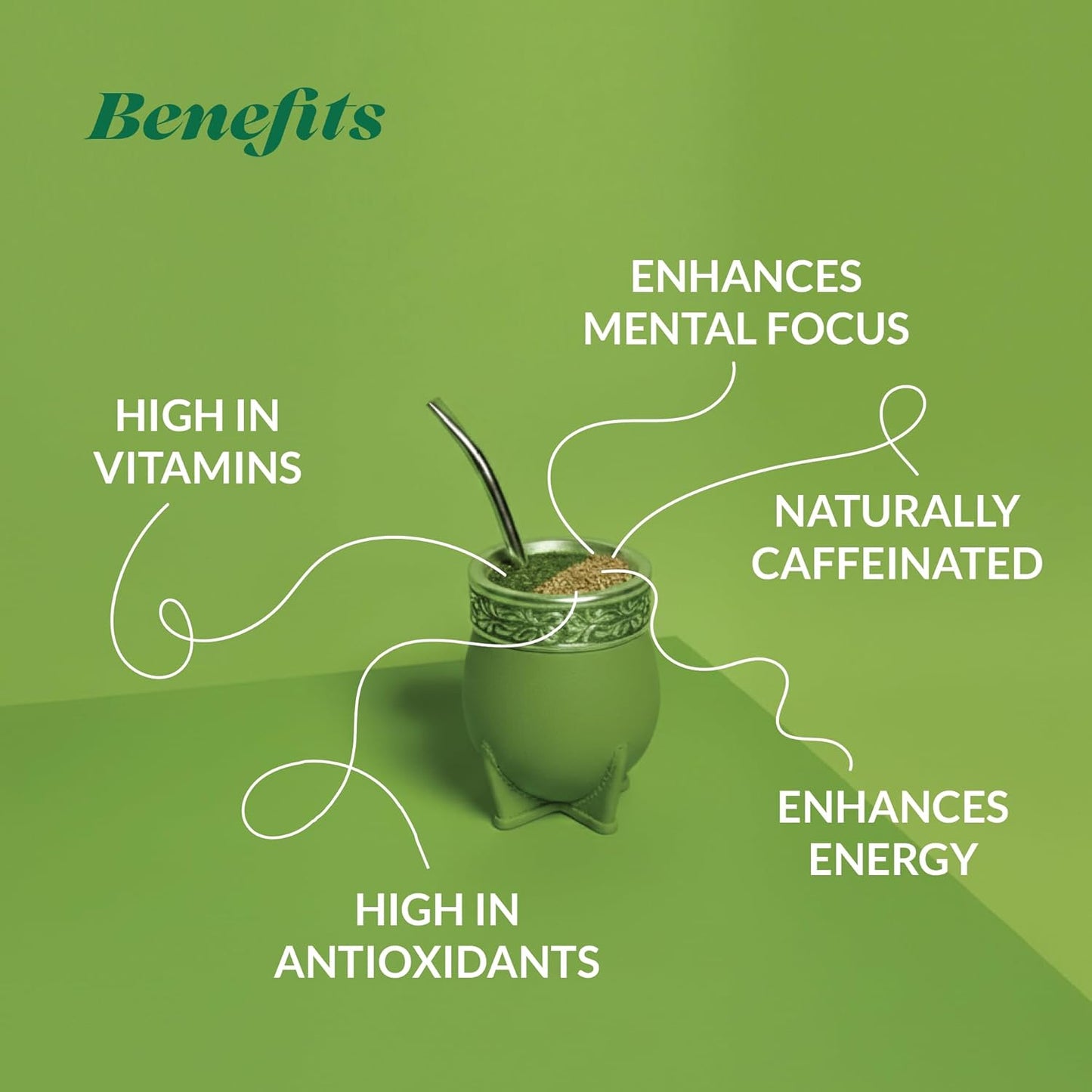 Yerba mate uruguaya Canarias Serena con hierbas sabor suave 500 g