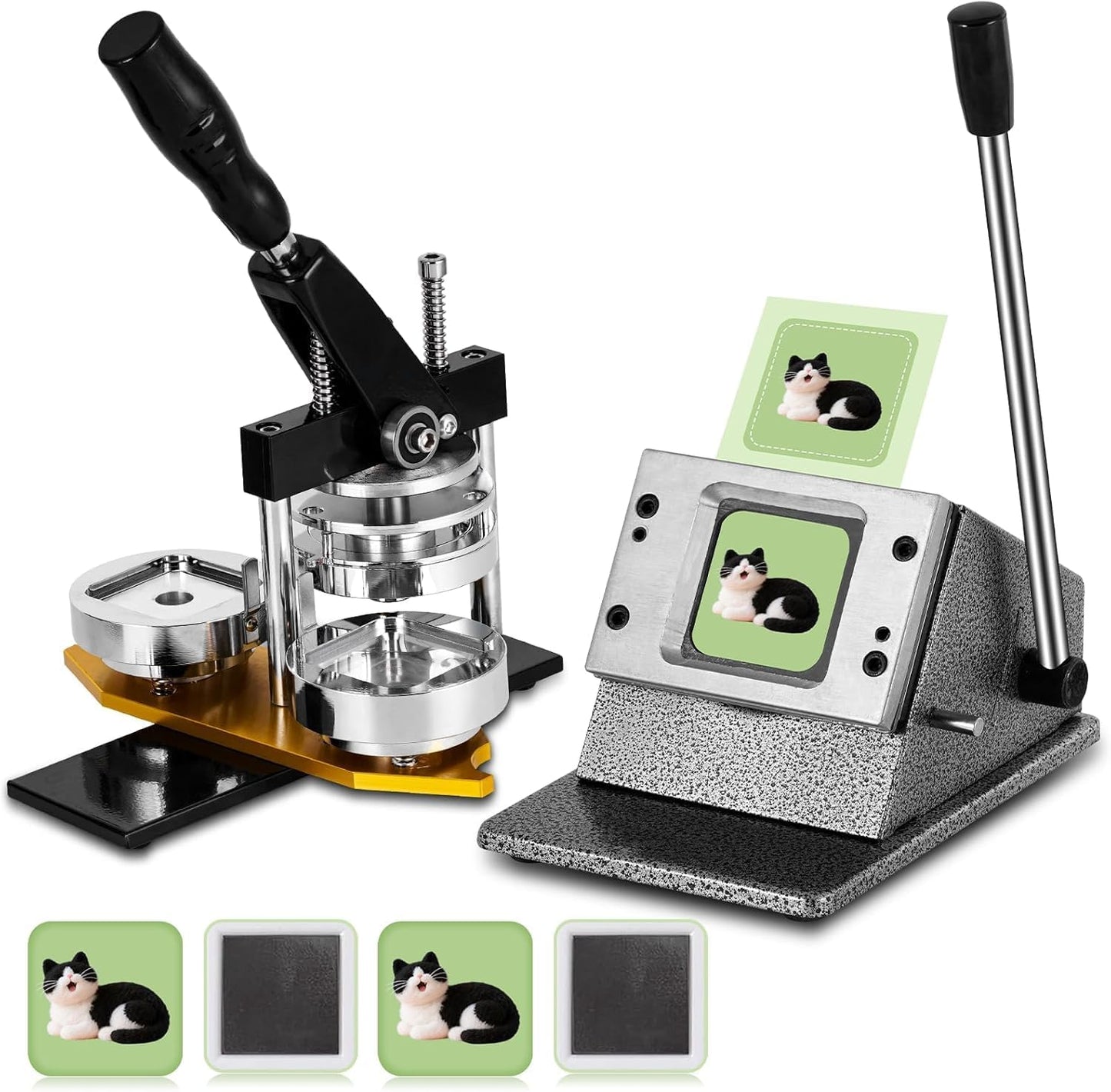 Kit para imanes cuadrados de nevera 2x2 con 100 recambios