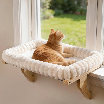 Percha gato alféizar ventana cojín ajustable