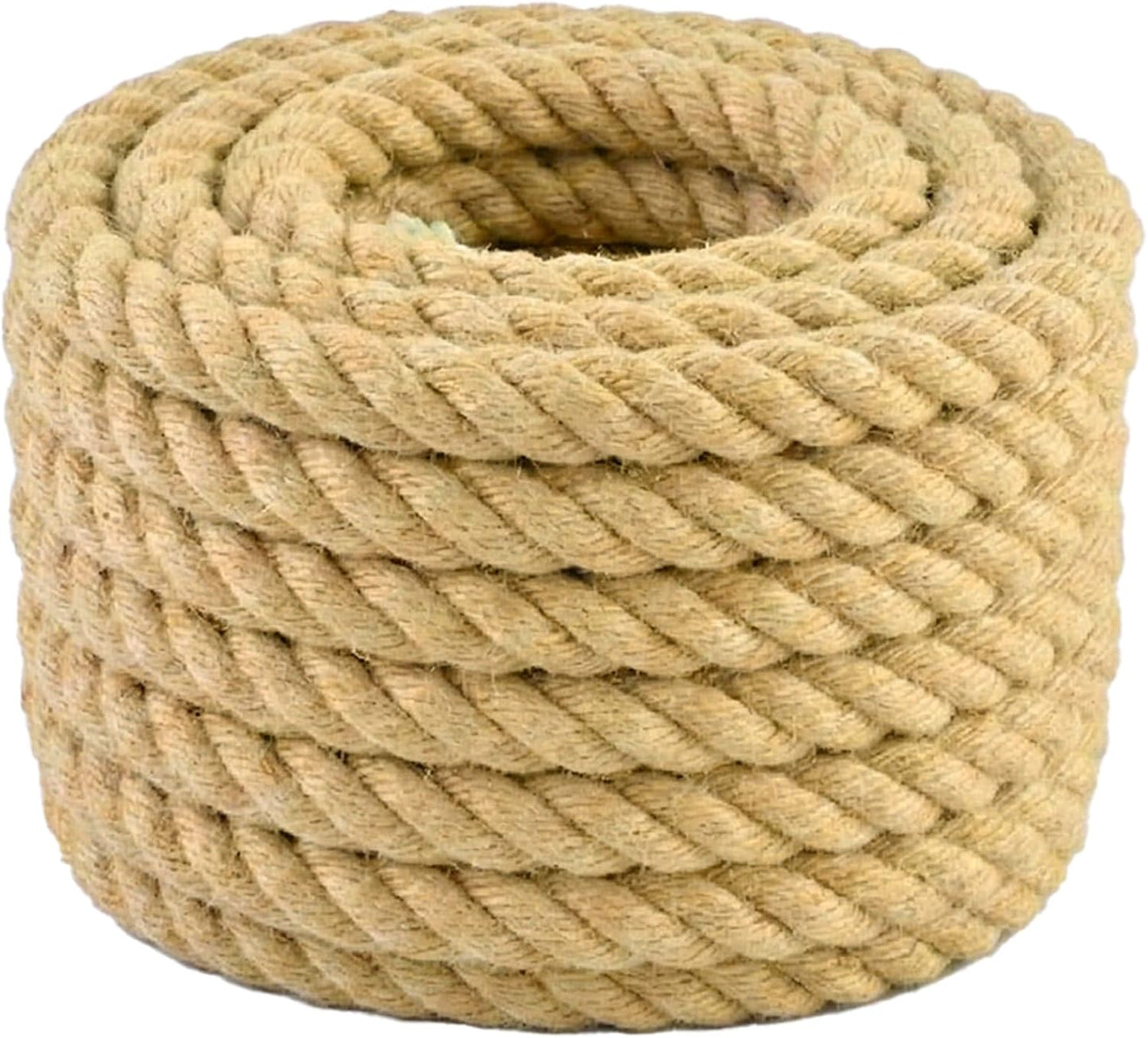 Cuerda yute 1pulg x20ft 4 capas resistente 900lb