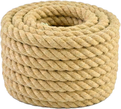 Cuerda yute 1pulg x20ft 4 capas resistente 900lb