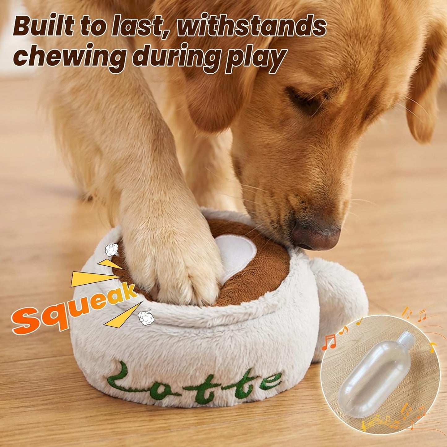 Juguetes peluche masticable perros suave duradero