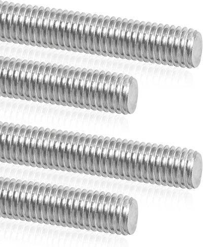 Varillas roscadas M8 x 9.843pulg acero inox 304 rosca derecha 4uds