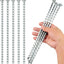 Estacas espiral 12pulg anclaje metal galvanizado pavimento