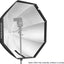Softbox paraguas octogonal con bolsa transporte