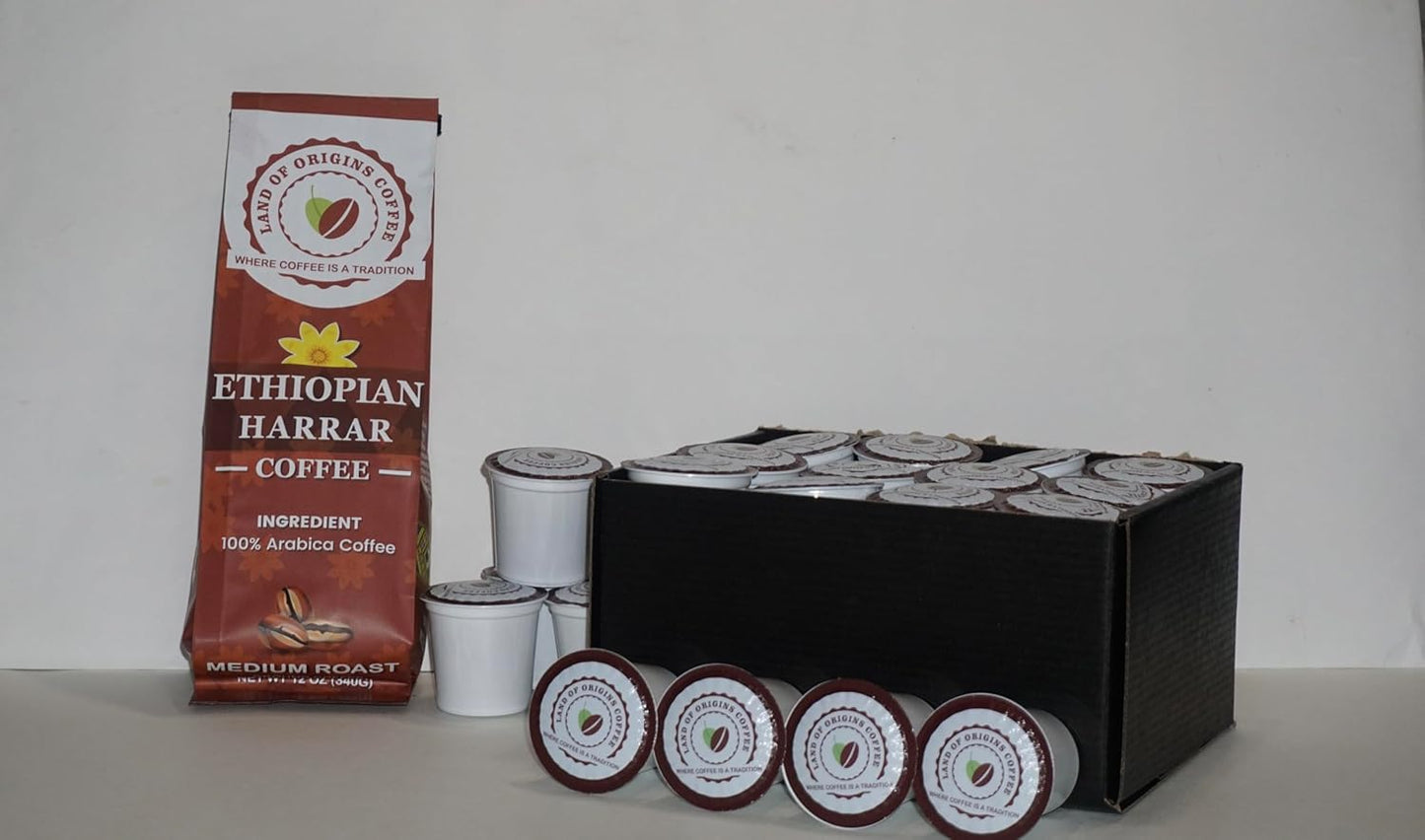 Pack Café Harrar Etíope Tostado Medio Origen Único