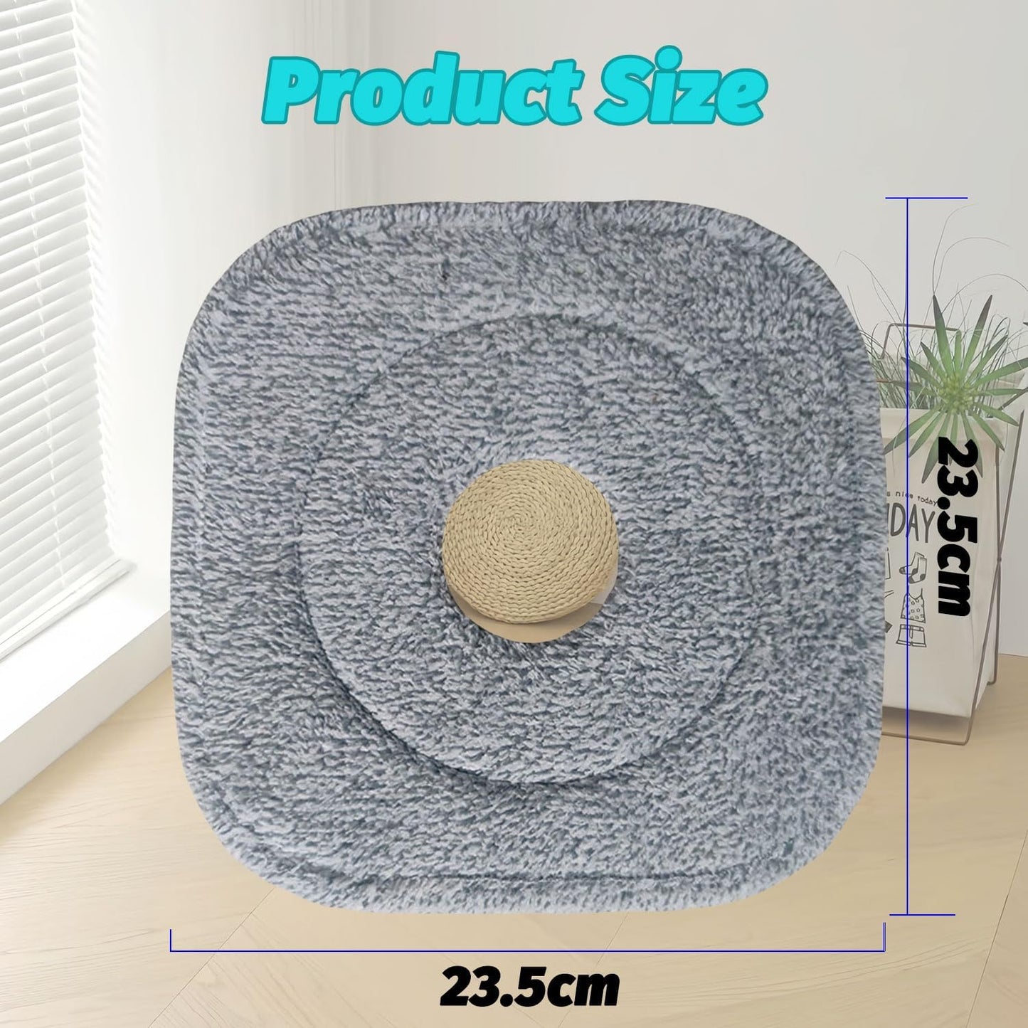 8 Pzas Cabezales Microfibra para Trapeador TrueClean M16