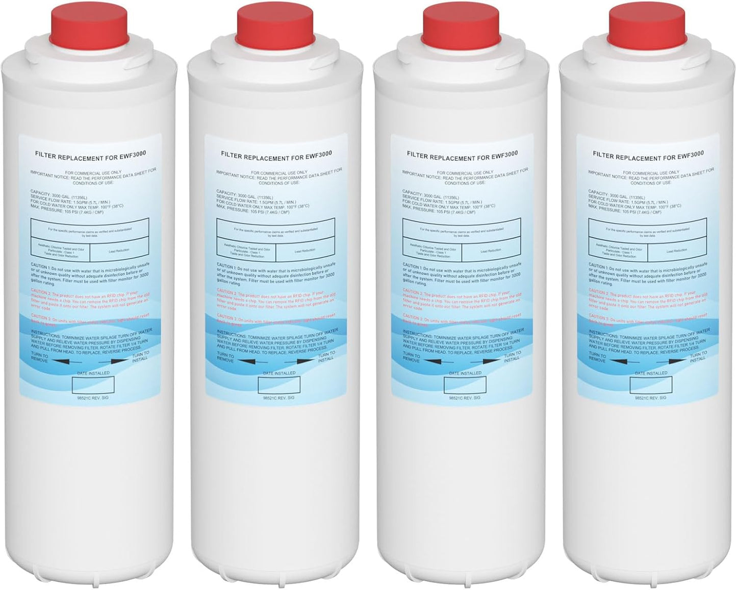 Repuesto filtro agua comp EWF3000 ERF750 3000gal