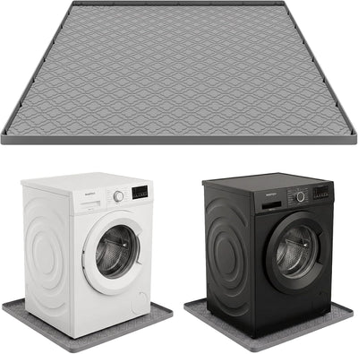 Bandeja drenaje silicona lavadora 33x31pulg antideslizante