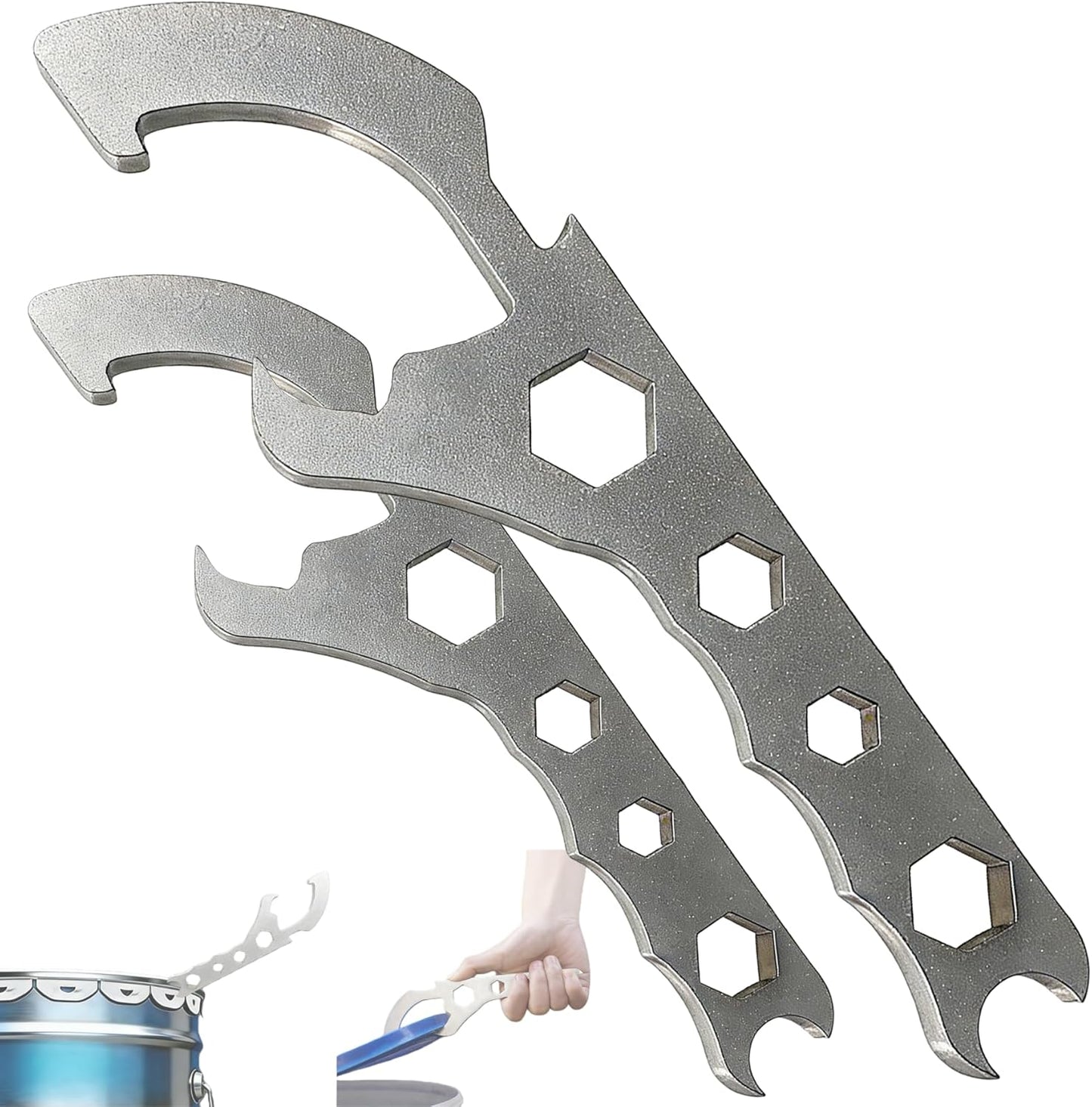 Abrelatas de pintura de cubo de 5 galones con llave extraible ajustable