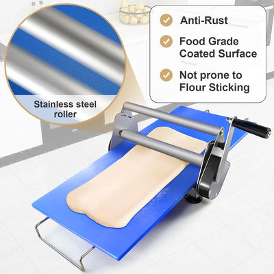 Máquina Sheeter Acero Inox para Masa Galletas Pizza